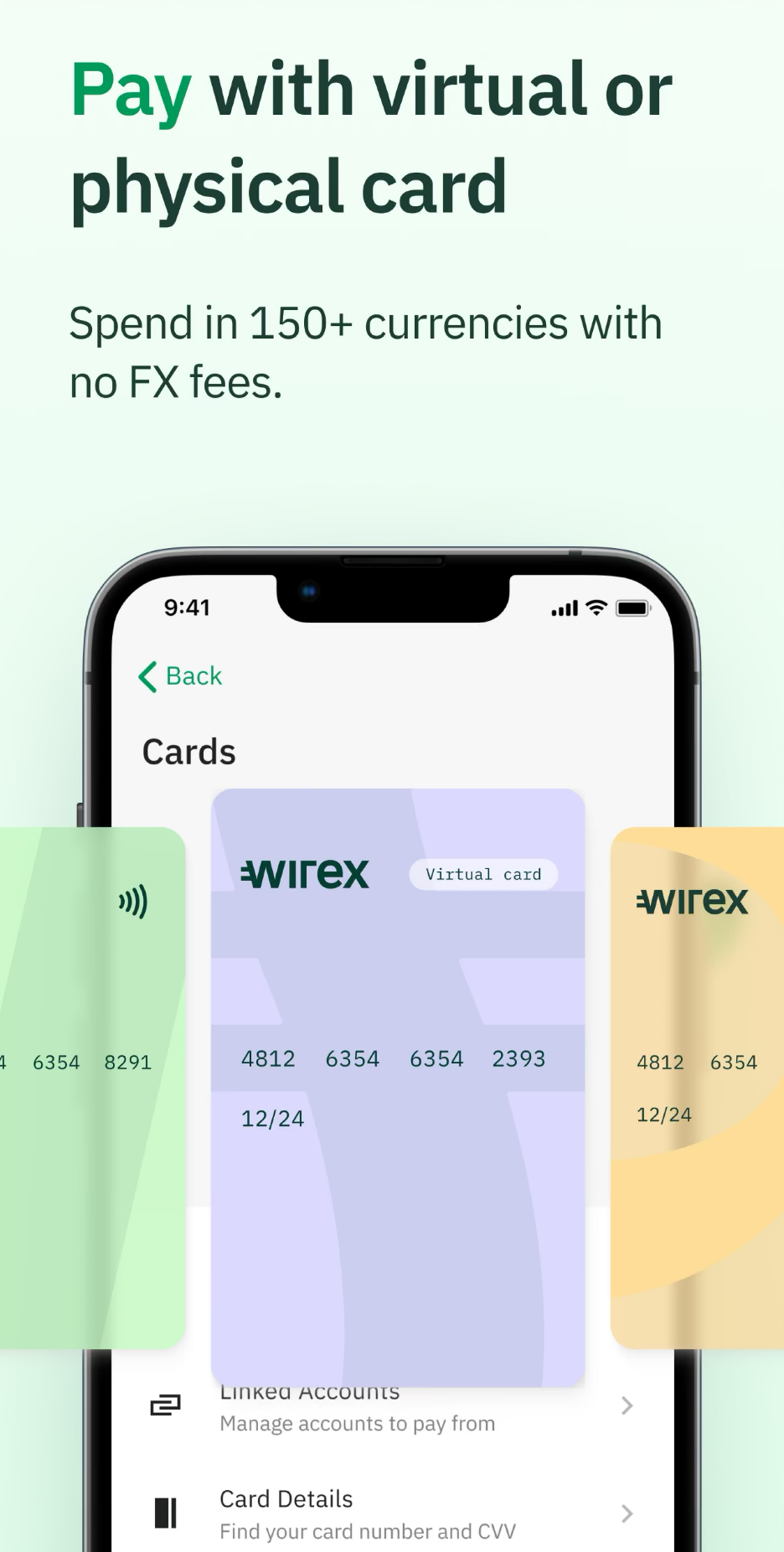 Wirex Screenshot 2